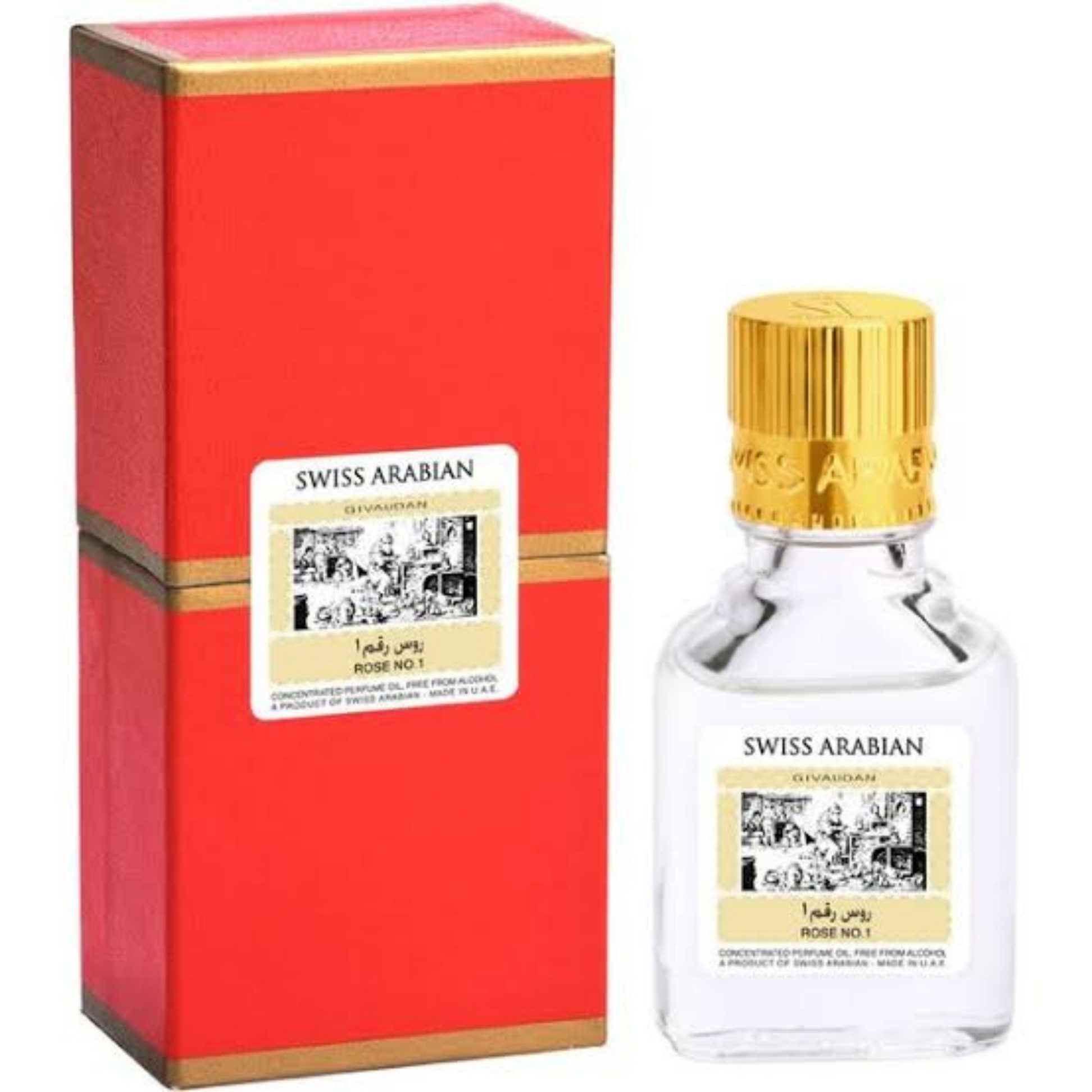 Jannet El Firdaus Rose Swiss Arabian Unisex, 9ml (SJ164) Perfume Oil