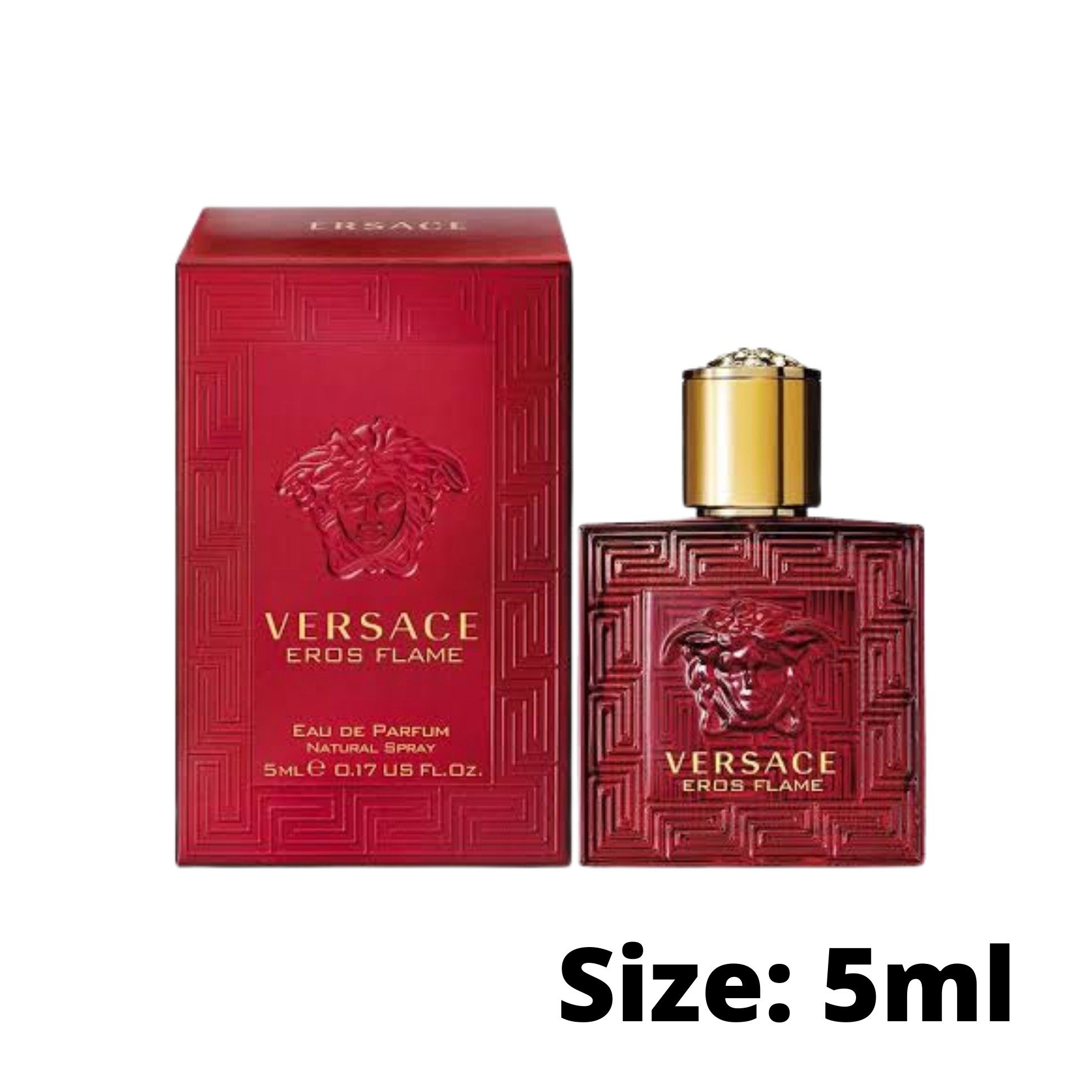 Eros Flame By Versace EDT Mini Perfume For Men (5ml)