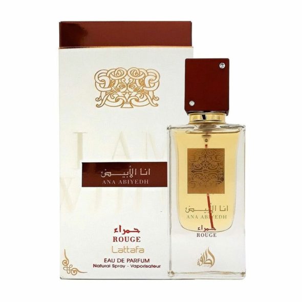 Lattafa Ana Abiyedh Rouge Eau De Parfum Spray (60 ml) - Luxurious Fragrance