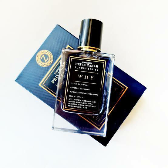 Prive Zarah WHY Luxury Series Edp 80ml For Men By Paris Corner