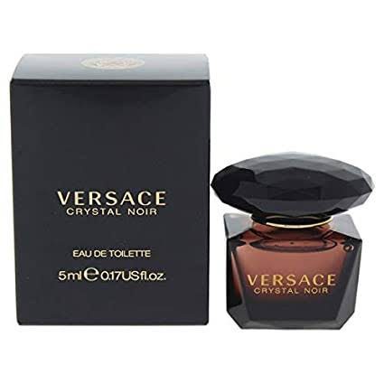 Versace Crystal Noir for Women Eau de Toilette Splash, 5ml