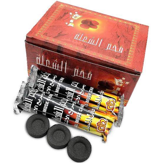 Charcoal for Bakhoor | Hamil Al Musk Charcoal | 33mm 1 Box (10 pack)