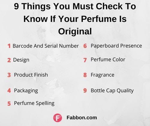 7 Ways To Check If Your Perfume Is Authentic!