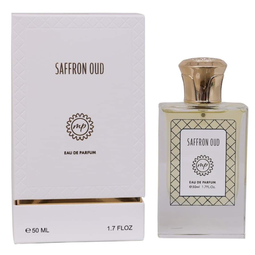 Mawaz Saffron Oud Eau De Parfum 50ml (Similar to Hugo Boss Oud Saffron)