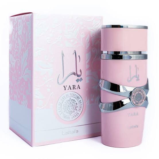 Lattafa Yara EDP Perfume for Women, 100ml Fragrance Spray - Long Lasting Floral Scent.