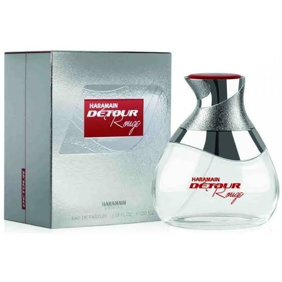 Haramain Detour Rouge Arabian Perfume Spray 100ml - Luxurious Oriental Fragrance