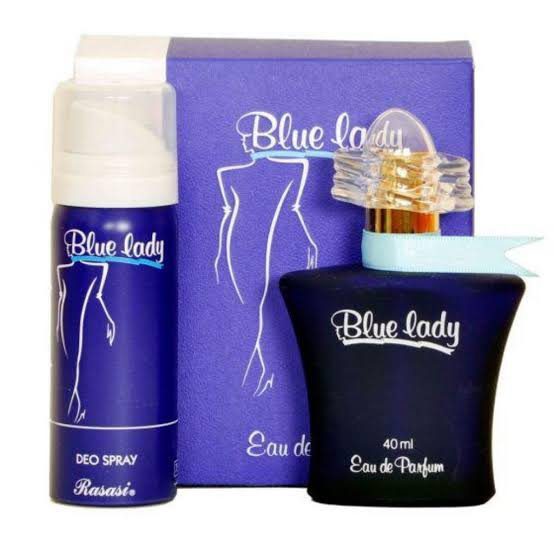 Rasasi Blue Lady EDP 40ml + 30ml Deo