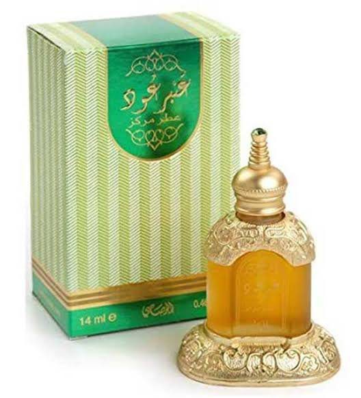 Rasasi Amber Oud Attar Concentrated Perfume Oil 14ML