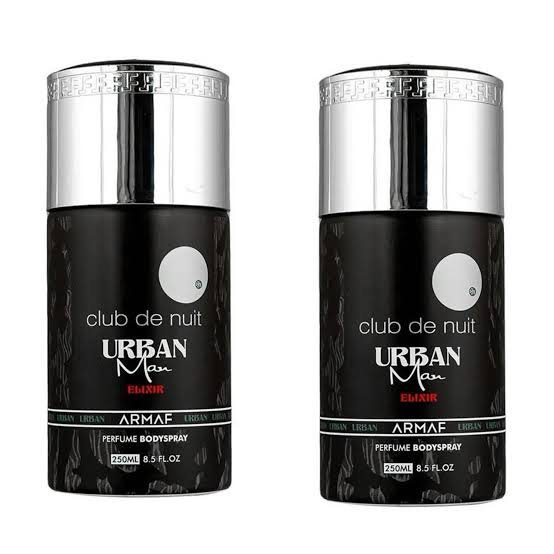 Armaf Club De Nuit Urban Man Elixir Body Spray For Men 250ML