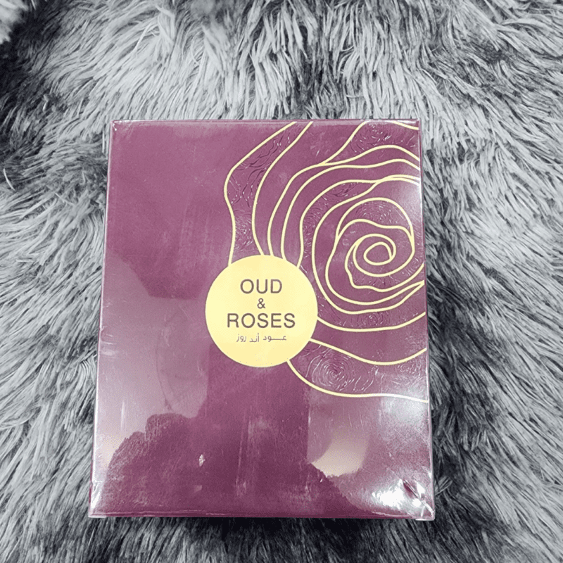 Oud and Roses Ahmed Al Maghribi Perfumes EDP 60ML (new box from 2025)