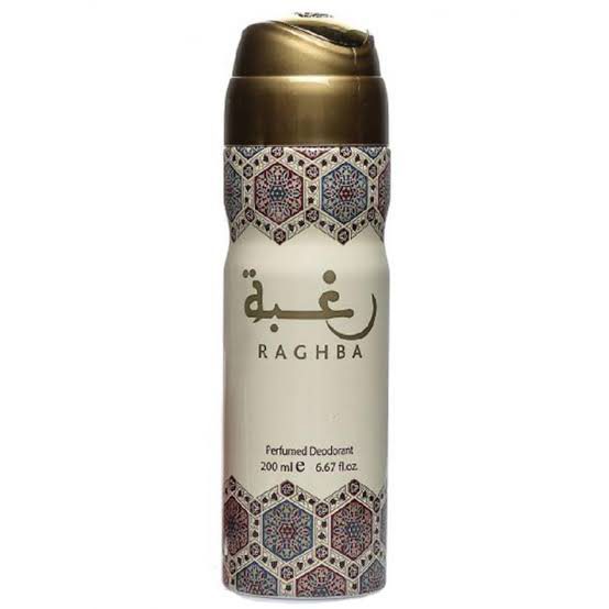 Lattafa Raghba Deodorant Body Spray– 200Ml