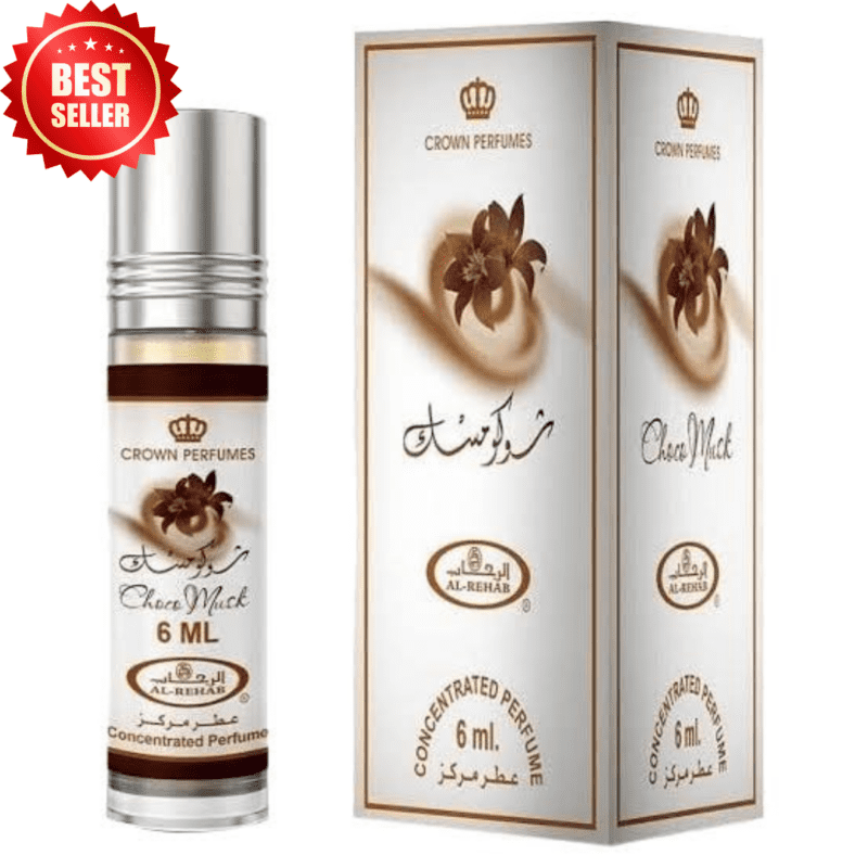 CHOCO MUSK Oil - Al-Rehab Concentrated Perfume Oil For Men and Women -6 ML
