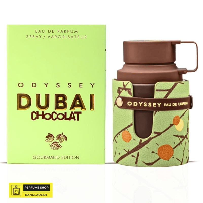 Armaf Odyssey Dubai Chocolat Gourmand Edition EDP 100ML | A Sweet, Nutty Blend of Coffee, Pistachio & Caramel with Rich Chocolate & Vanilla.