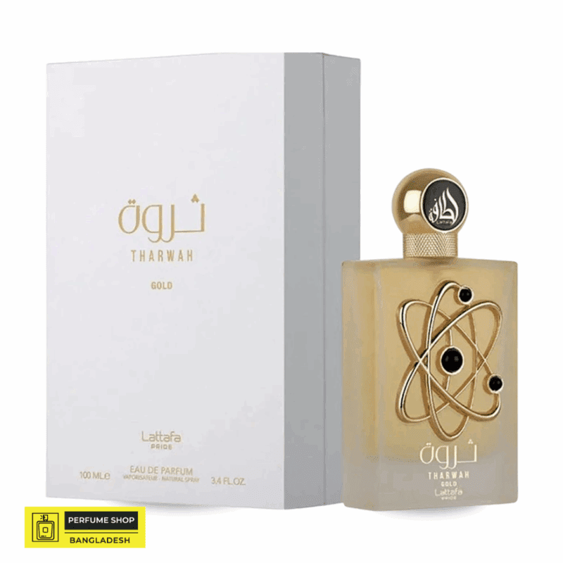 Lattafa Tharwah Gold EDP 100ML For Unisex | Lattafa Pride Series