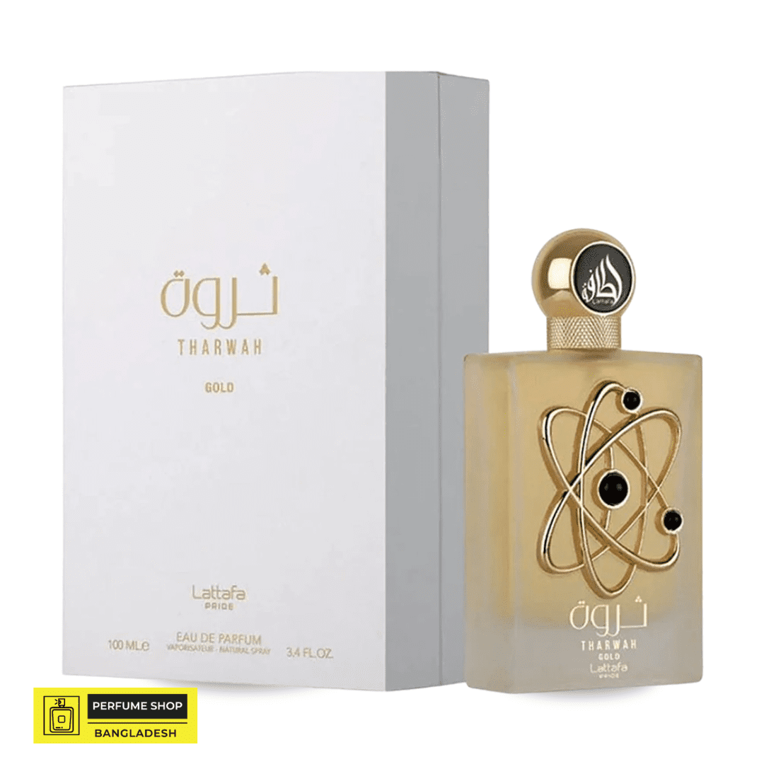 Lattafa Tharwah Gold EDP 100ML For Unisex | Lattafa Pride Series