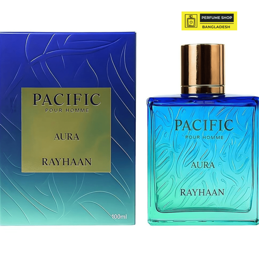 Rayhaan Pacific Aura Perfume – Long Lasting Luxury Fragrance for Men & Women 100ml EDP