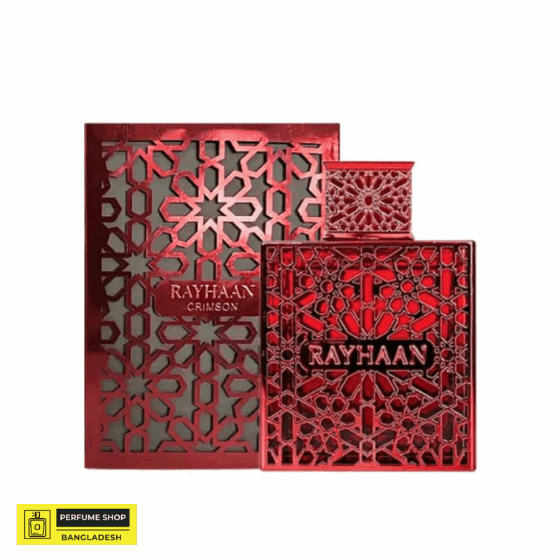 Rayhaan Crimson Perfume – Bold, Warm & Spicy Scent | EDP 100 ml