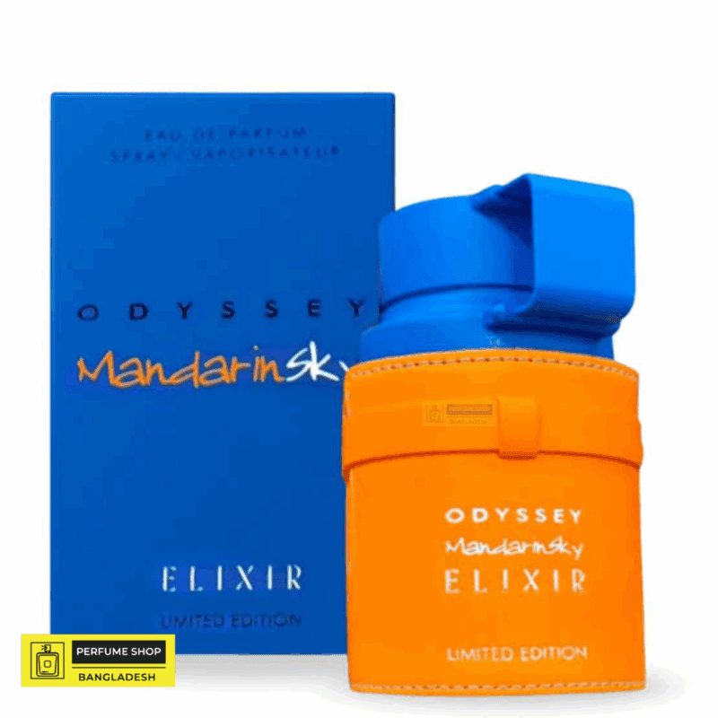 Armaf Odyssey Mandarin Sky Elixir Eau de Parfum – Unisex, 100ml – Oriental Woody Fragrance with Mandarin, Caramel & Vanilla