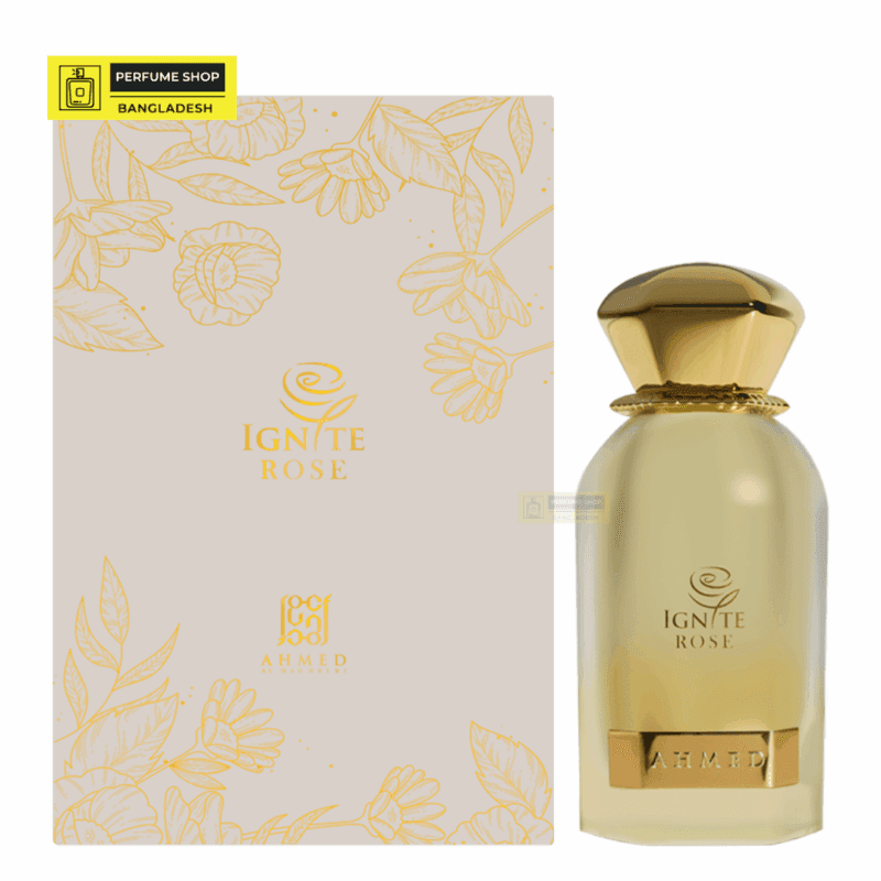 Ignite Rose Ahmed Al Maghribi Perfumes EDP 60ML