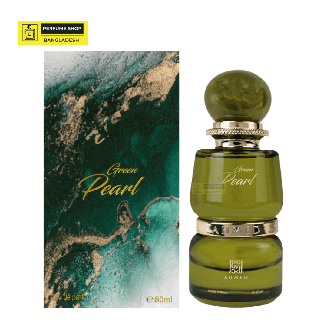 Green Pearl Ahmed Al Maghribi Perfumes EDP 80ML | Unisex Fruity Floral Perfume