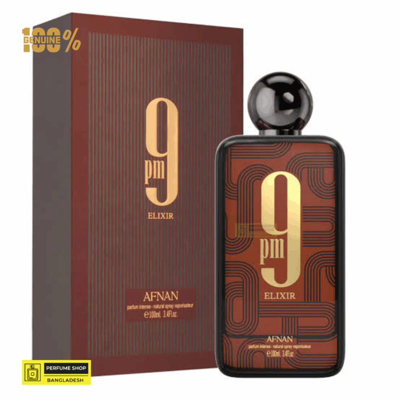 Afnan 9pm Elixir Intense 100ml – Bold & Long-Lasting Scent | JPG Le Male Elixir in Steroids