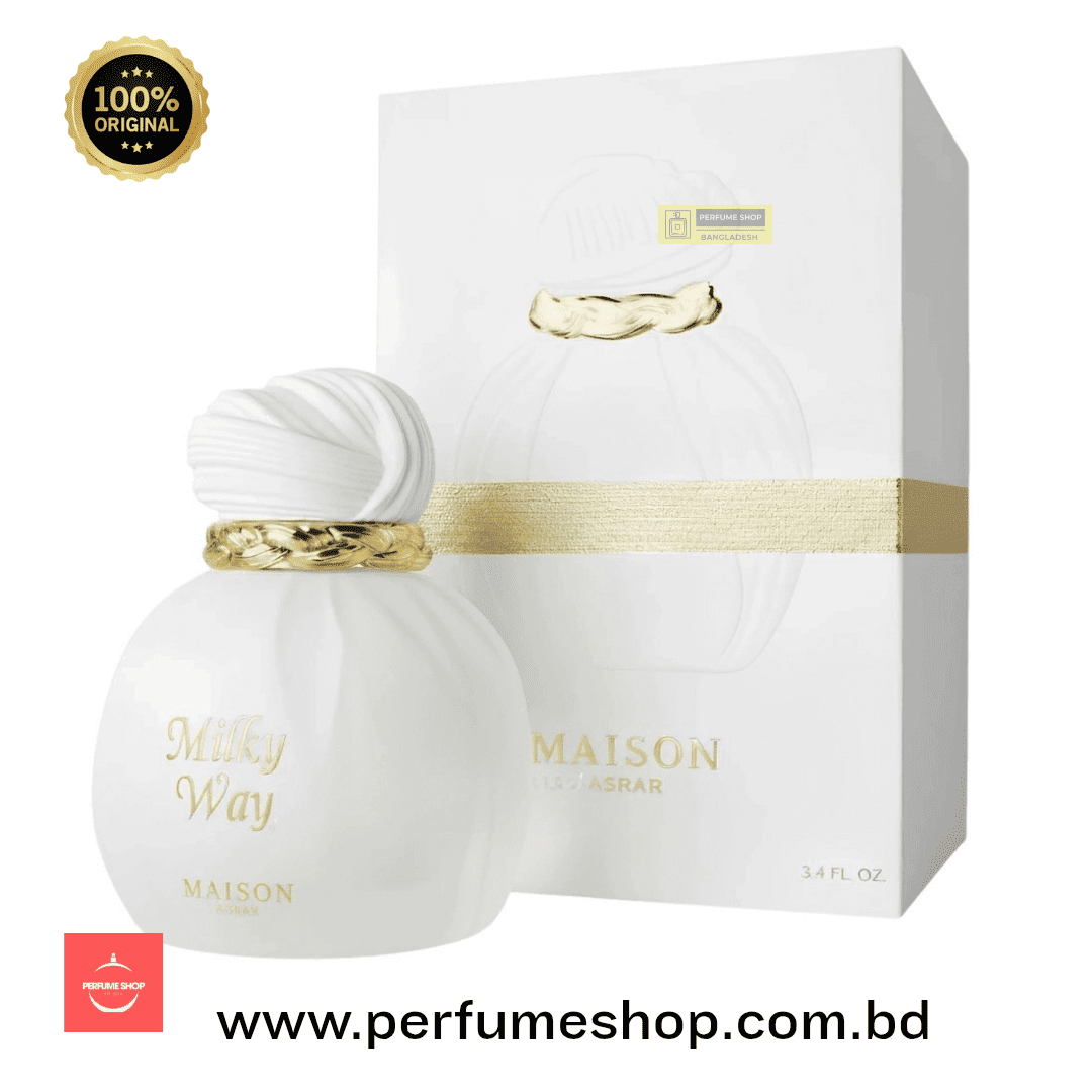 Maison Asrar Milky Way 100ml EDP By Gulf Orchid | Creamy Sweet Milky Fragrance | Long Lasting