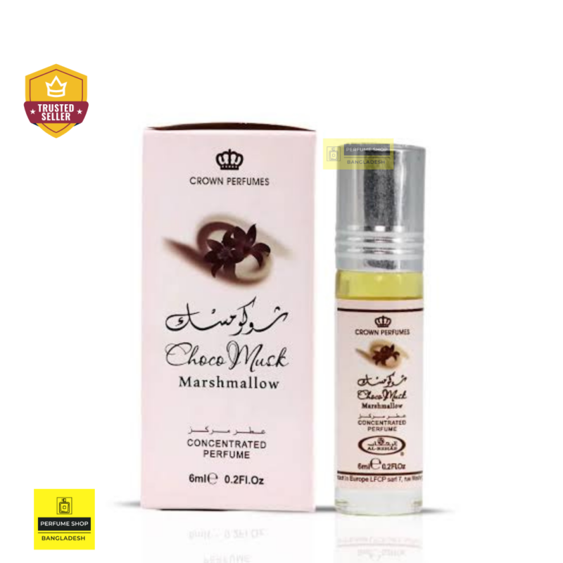 Choco Musk Marshmallow Perfume Oil - Al-Rehab Concentrated Perfume Oil For Men and Women - 6ml