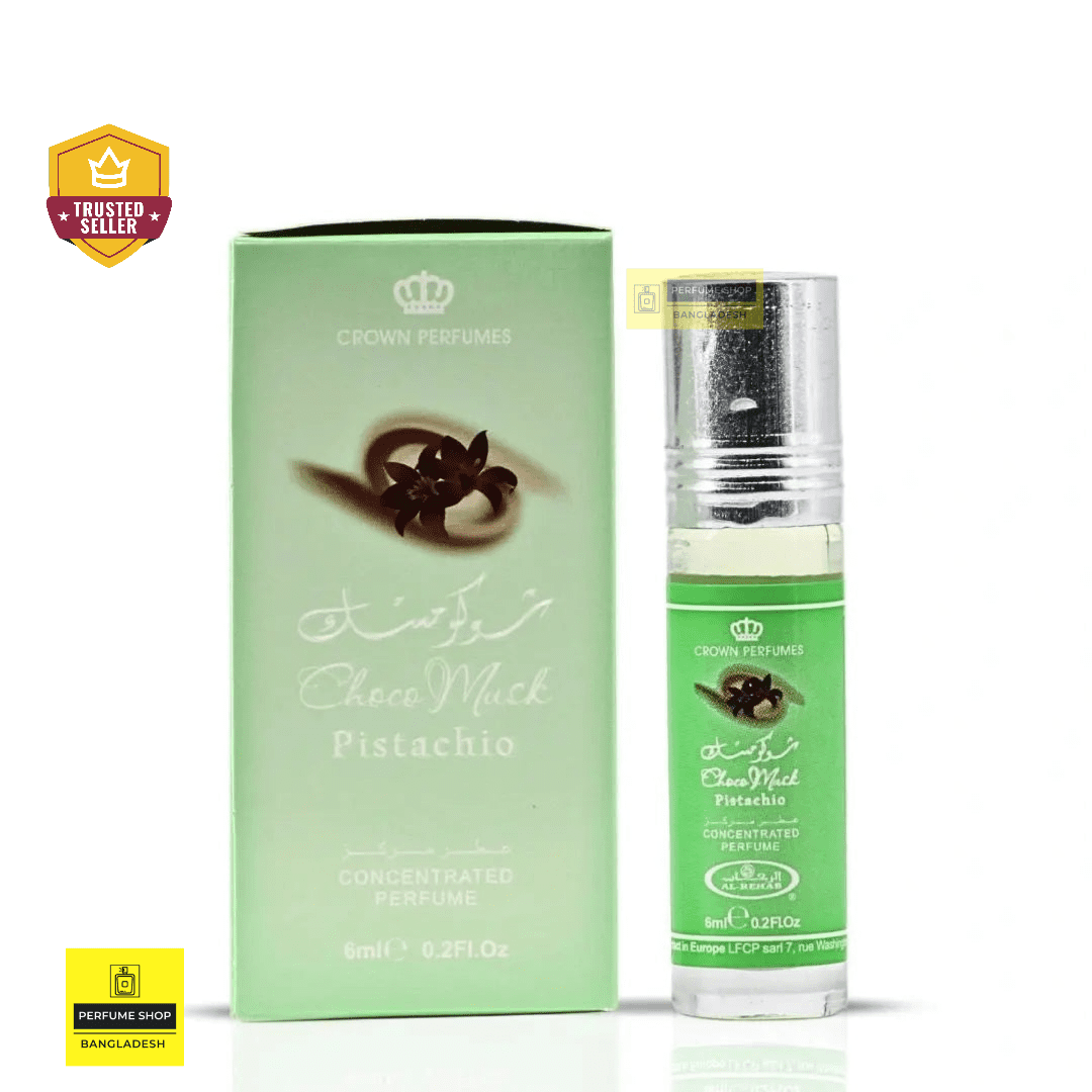 Choco Musk Pistachio Petfume Oil - Al-Rehab Concentrated Perfume Oil For Men and Women - 6ml