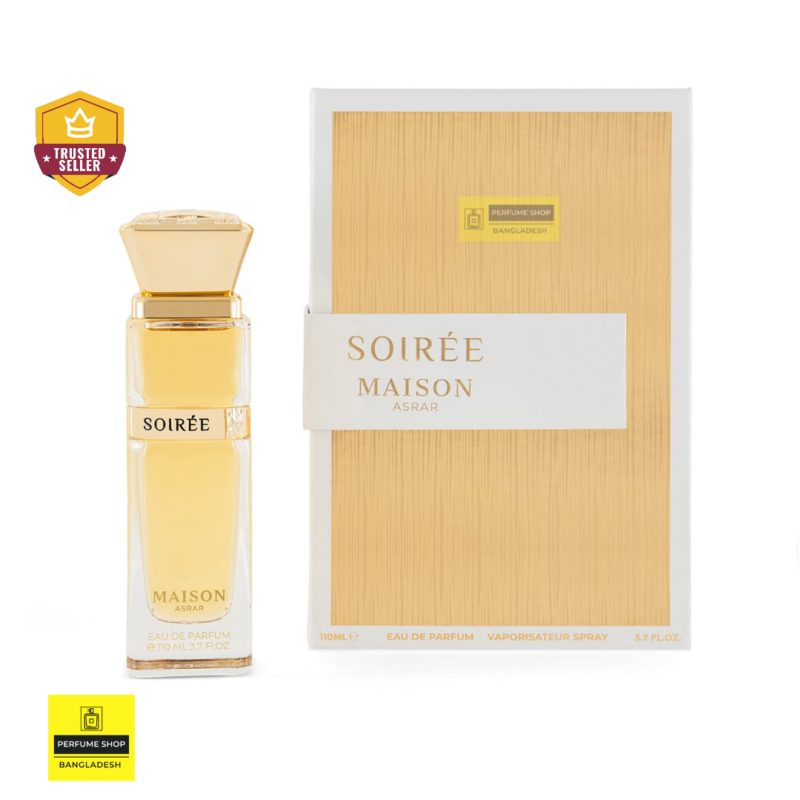 Maison Asrar Soiree EDP 110ml by  Gulf Orchid | Dupe of Billie Eilish Eilish