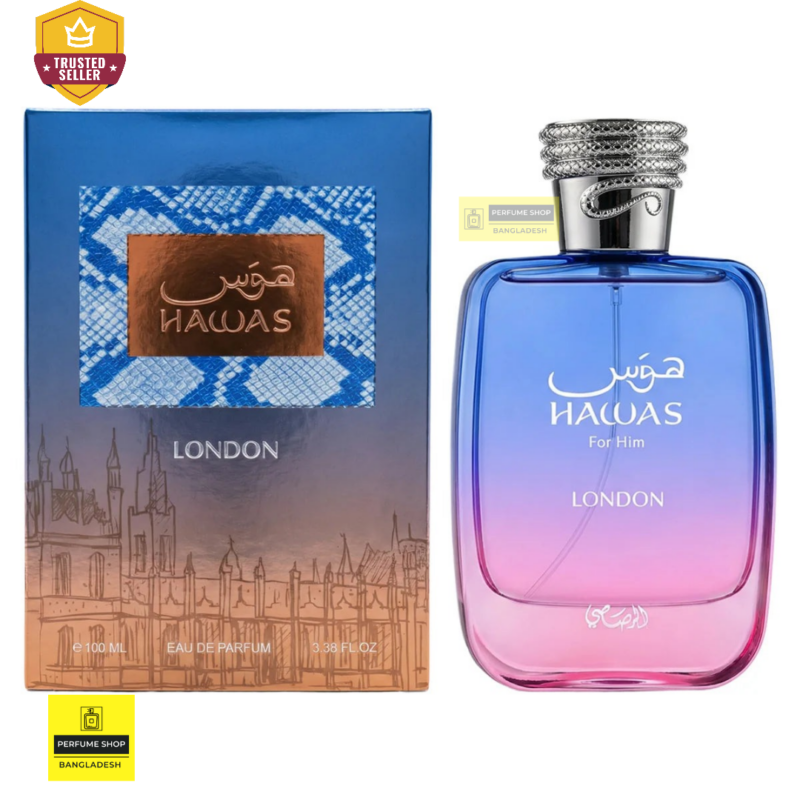 Rasasi Hawas London 100ml EDP | Inspired of Ex Nihilo Brompton Immortals