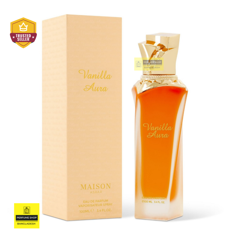 Maison Asrar Vanila Aura EDP 100ml by Gulf Orchid | Dupe of Guerlain Vanille Planifolia