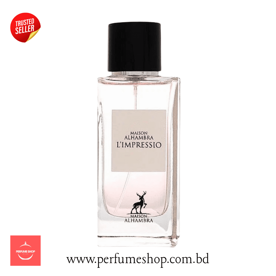 Maison Alhambra L’Impressio Pour Femme Eau de Parfum 100ml – Floral Fruity Perfume for Women