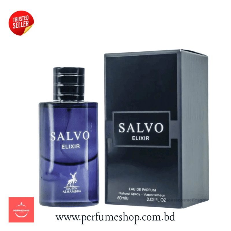 Maison Al Hambra Salvo Elixir for Men EDP – A Bold Fragrance for the Modern Gentleman